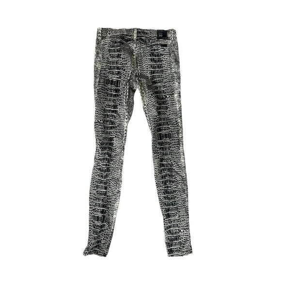 Joe's Jeans Mid-Rise Snakeskin Legging Jeans 30 NWT $189 - Picture 8 of 9
